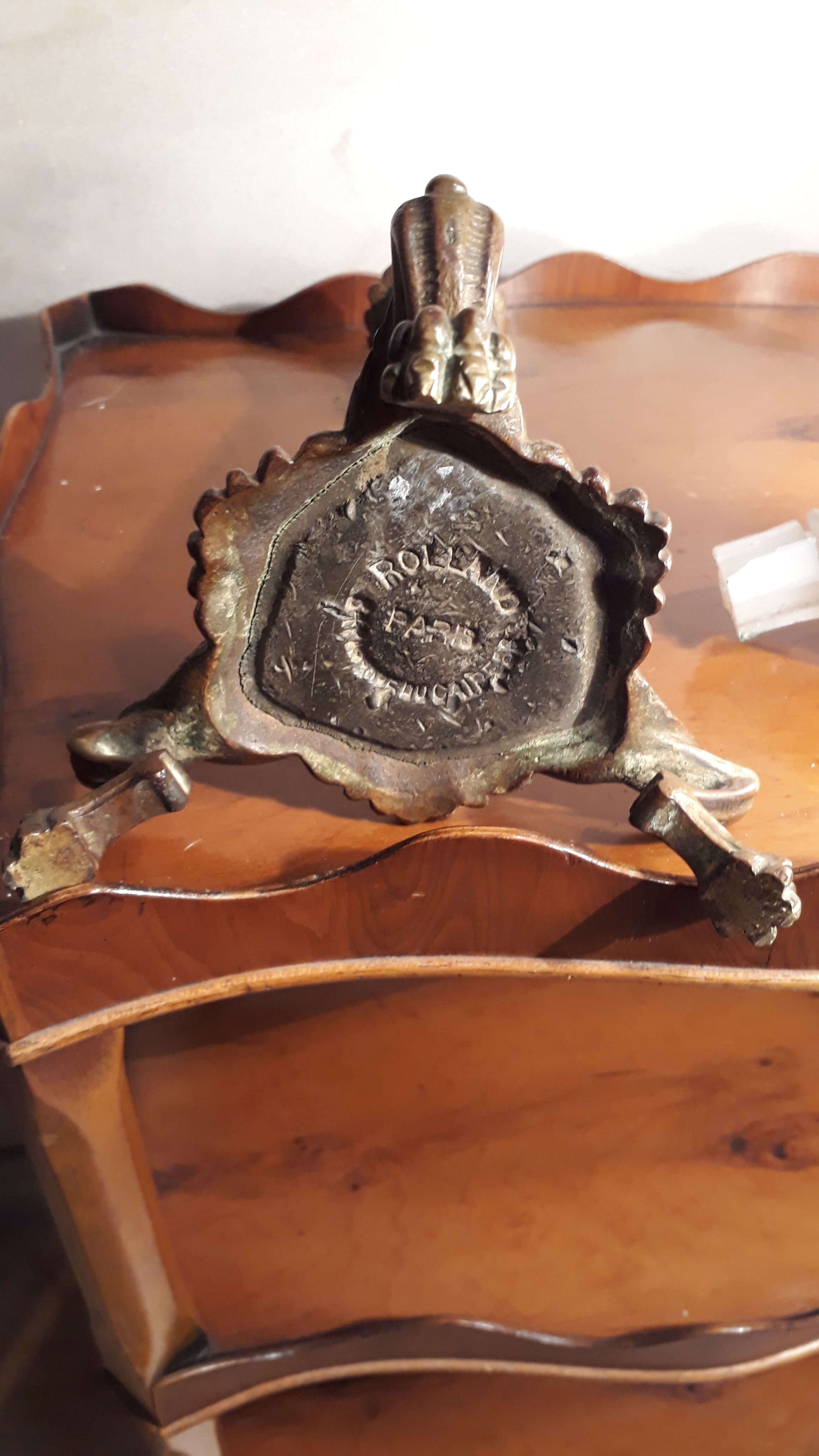 Art Nouveau office lamp