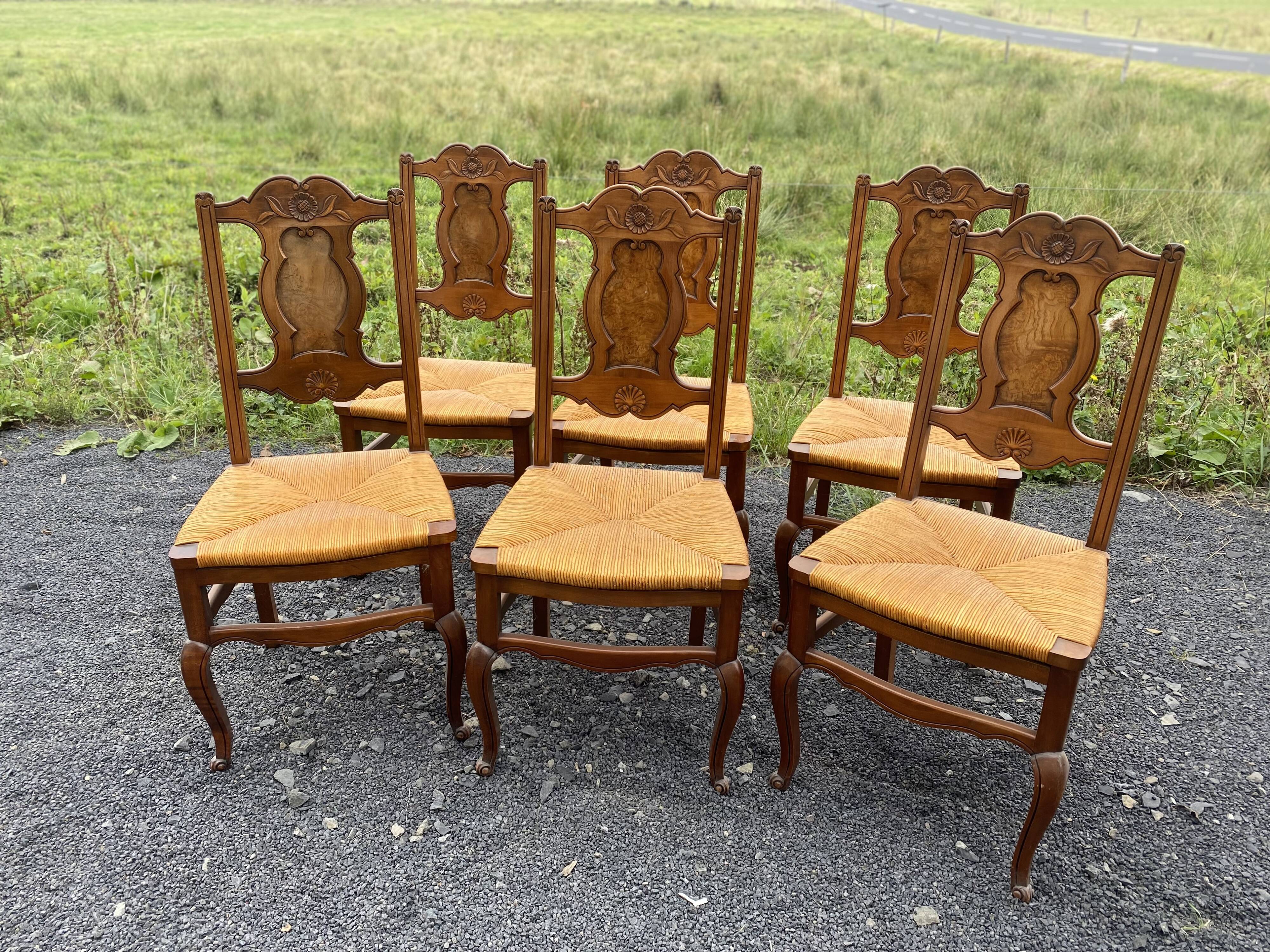 6 Bressane chairs