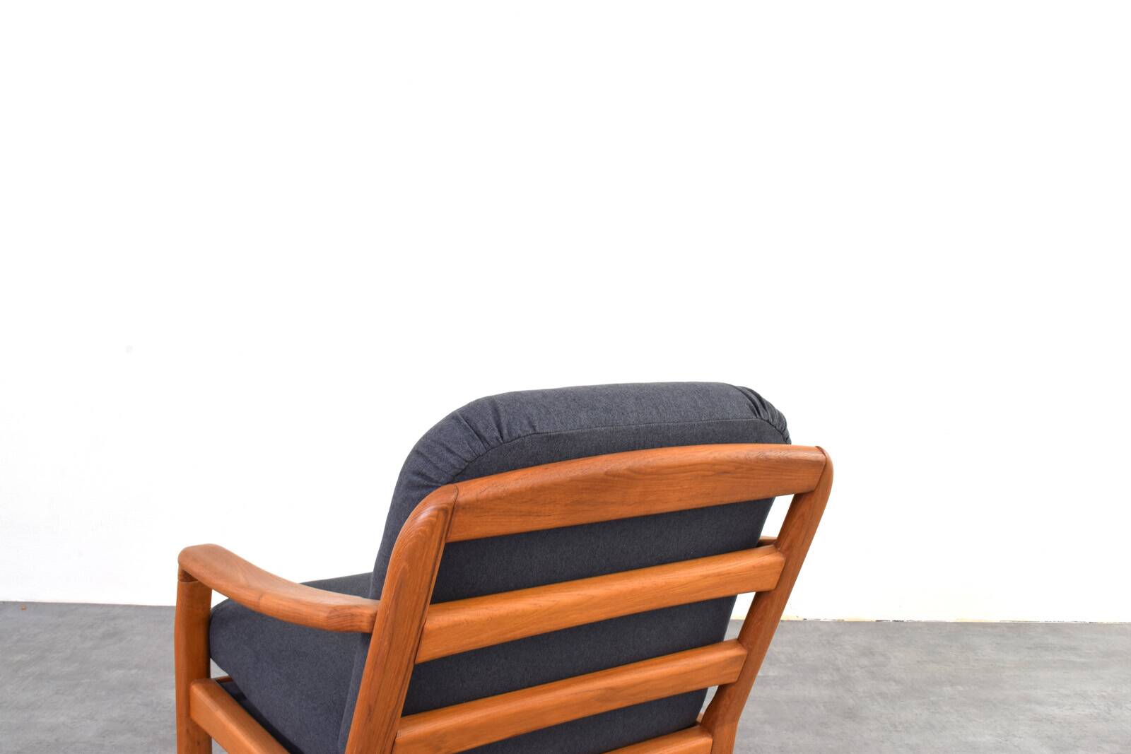 Mid-Century Danish Teak Lounge Chair by Dyrlund, 1970s.