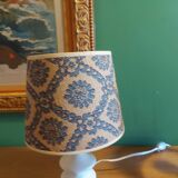 2 vintage 60's wooden bedside lamps