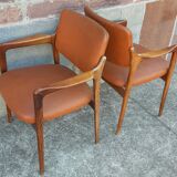 Pair of Scandinavian armchairs