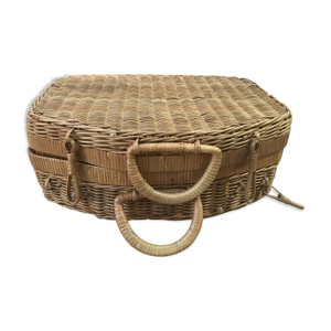 Panier de pique nique années 70