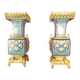 Pair of Japanese-style Cloisonné Vases Attributed to Ferdinand Barbedienne (1810-1892) And
