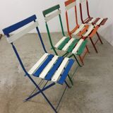 Bistro folding chairs garden