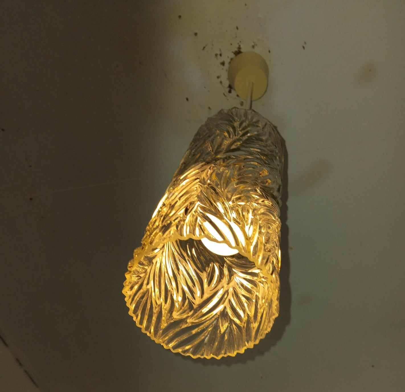 60s Murano glass pendant light