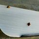 Pair of vintage plexi and bakelite 50s wall lamps