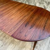 Extendable Scandinavian rosewood table, 1960s