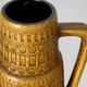 Vintage handled vase in German ceramic by Scheurich Keramik, model 416-26 "Inka", 1960s.