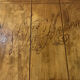 Napoleon iii walnut shutter table with marquetry villa massena nineteenth era