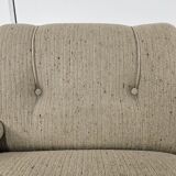 70s modular sofa with three seats in fabric