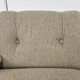 Canapé modulable années 70 à trois places en tissu