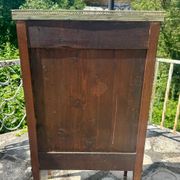 Chiffonnier /semainier en Acajou et loupe Époque XIX siècle