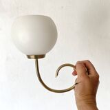Pair of opaline wall lights from the 1960s