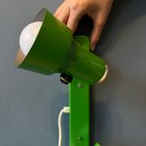 Vintage wall lamp space age green