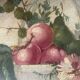 Paire de tableaux, natures mortes fruits et fleurs