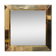 Brass mirror 1970 italy