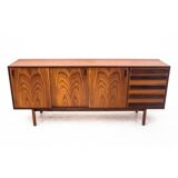 Rosewood sideboard, Denmark, 1960s After renovation.