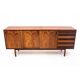 Rosewood sideboard, Denmark, 1960s After renovation.