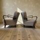 Ensemble de 2 fauteuils vintage