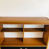 Vintage teak library 1960