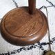 Lampadaire en bois design hollandais par Steinhauer
