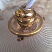 Complete Transparent Opal Suspension Wire and Ceiling Light