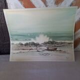 Aquarelle marine