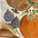 Glazed terracotta wall plate by Puidgemont
