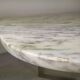 Table design marbre 6 chaises 1970