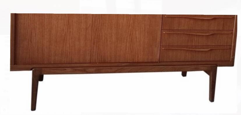 Vintage Scandinavian teak sideboard