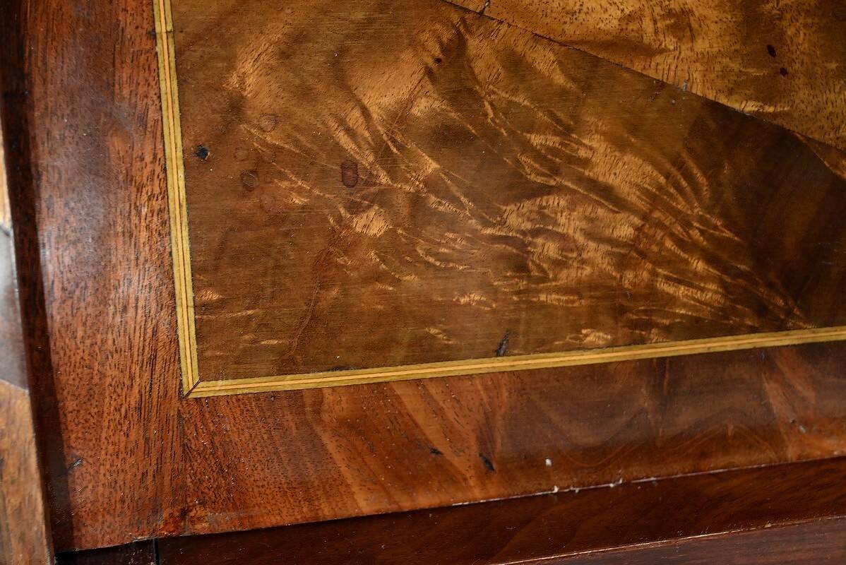 Small Bonheur du Jour Mahogany Desk, Louis XVI / Directory style – Early 20th century