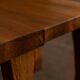 Brutalist Solid Oak Nesting Tables (Set of 3) – Dutch 1970s