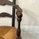 Fauteuil paillé Provençal du XVIII Eme siècle