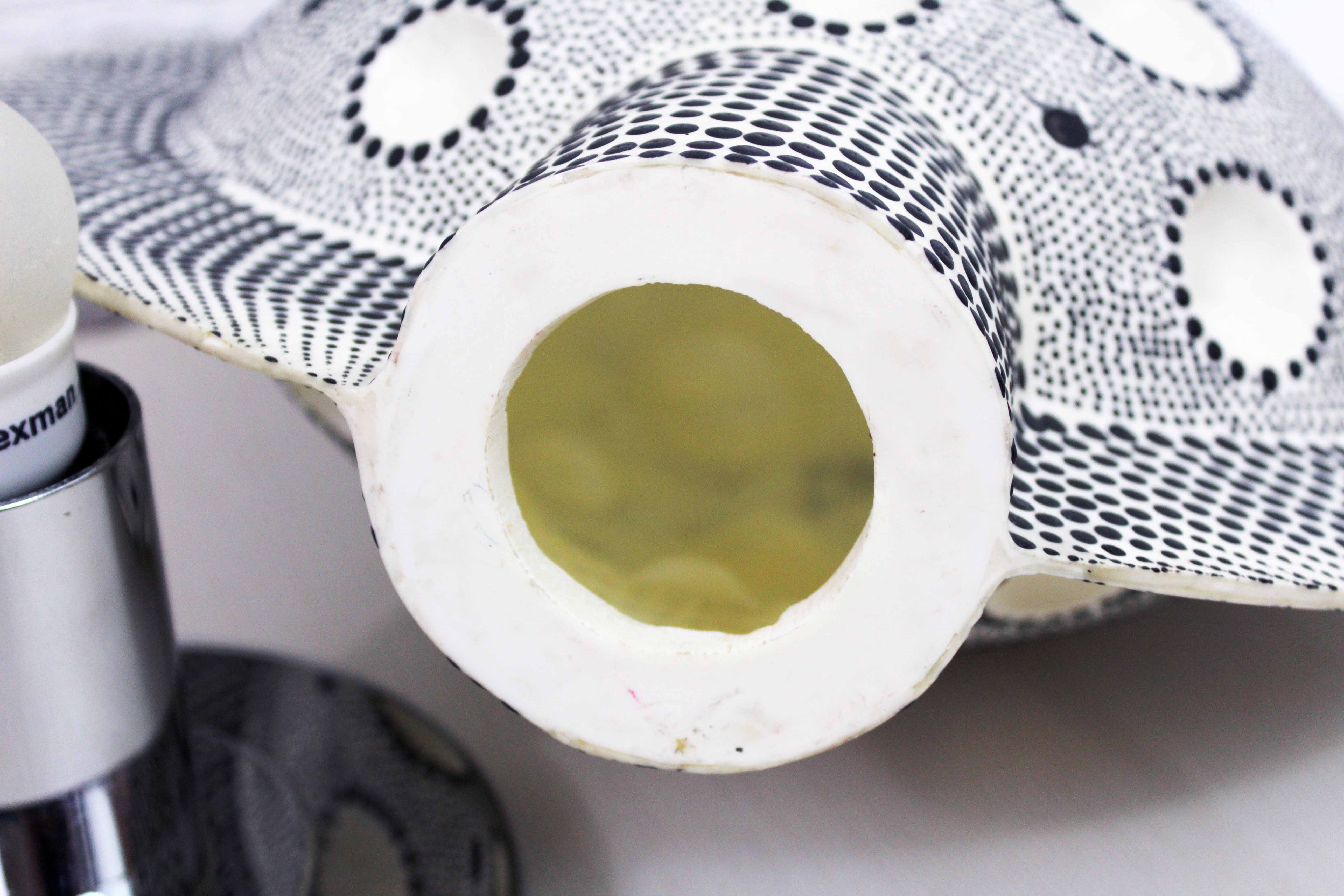 Table lamp space age