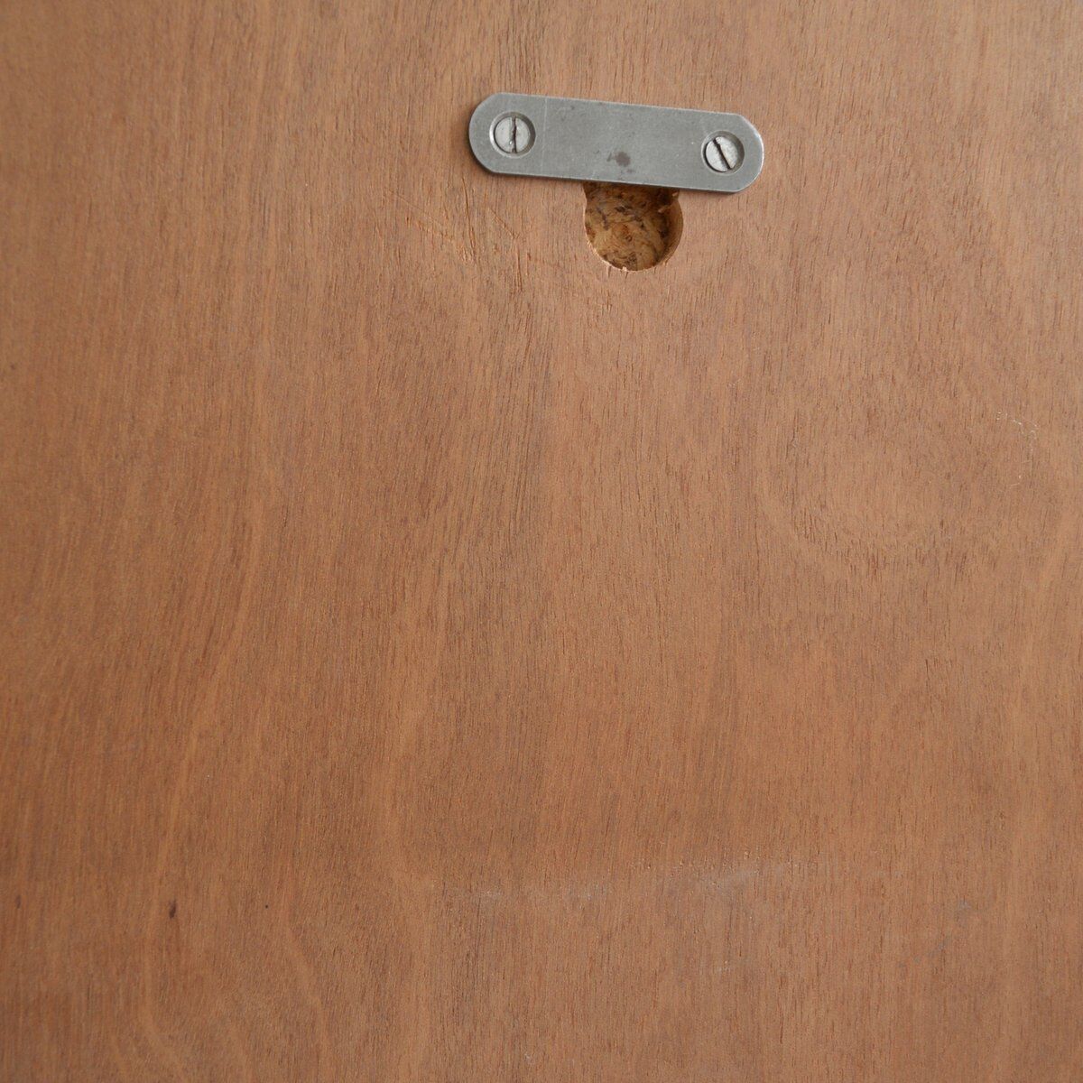 Scandinavian mirror shape free 1960 - 38x81cm