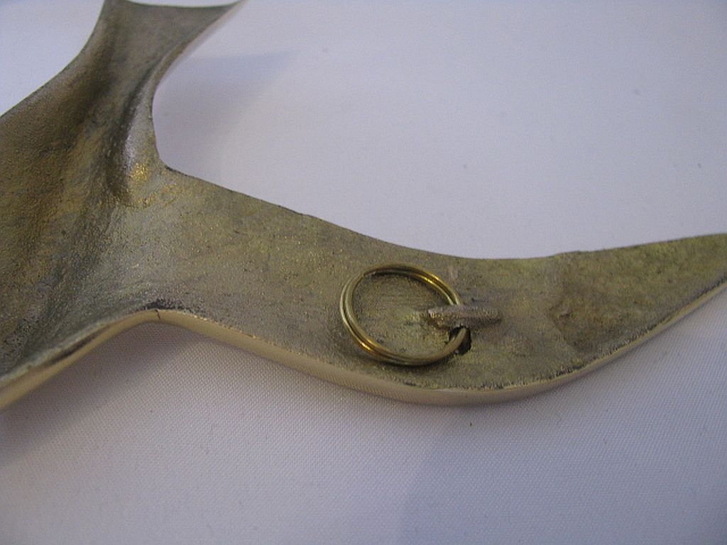 Wall Decoration Set 3 X Seagull / Swallow / Bird. Brass 70 / 80s