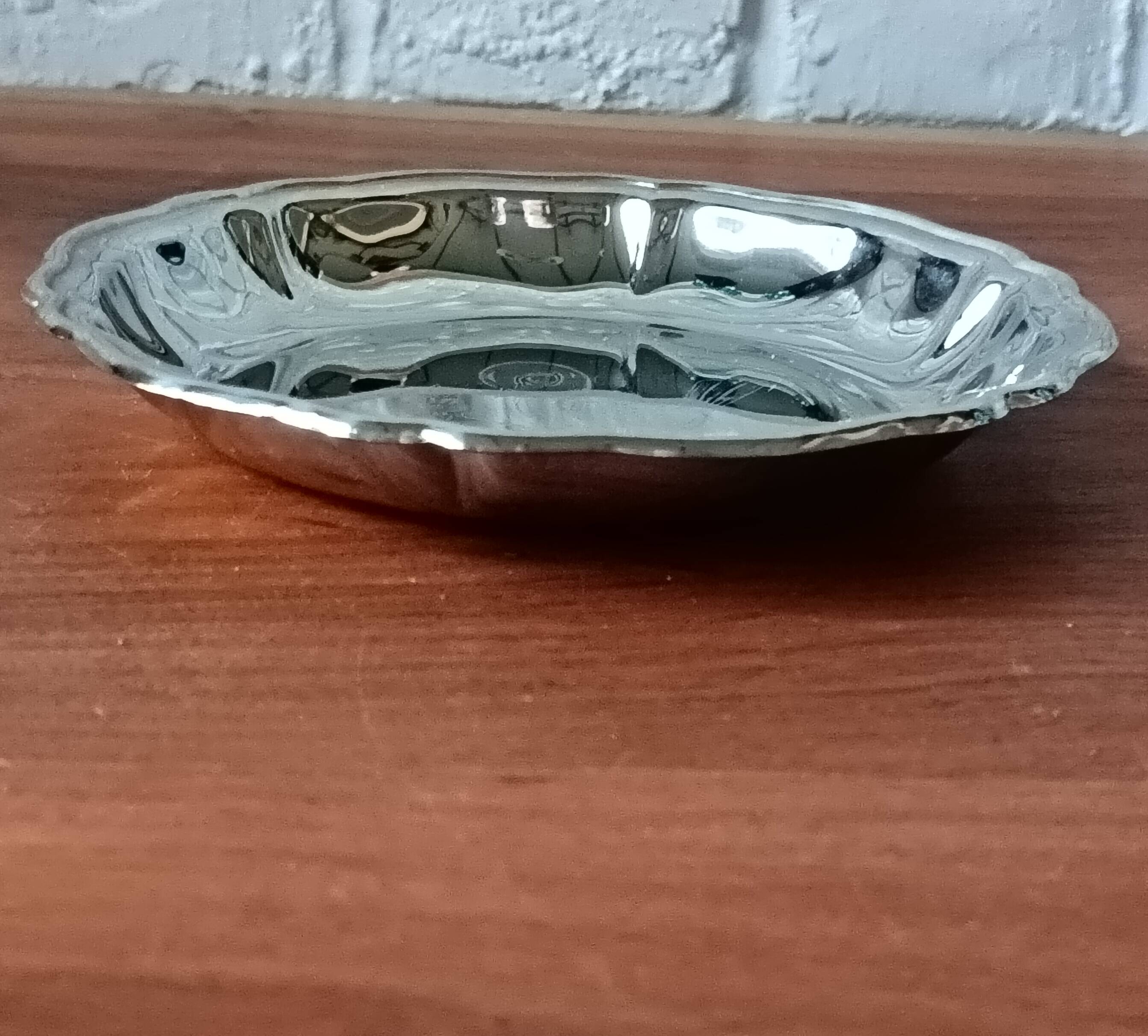 EARLY AGE baby stainless steel plate with spoon Jean Couzon Goldsmith