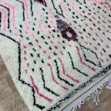 Handmade Moroccan Berber rug 255 X 146 CM