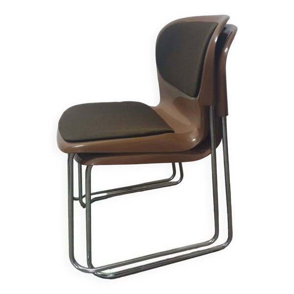 Paire de chaises Drabert design Gerd Lange