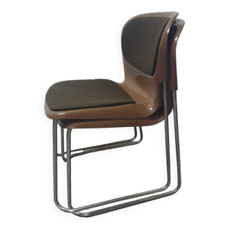 Paire de chaises Drabert design Gerd Lange