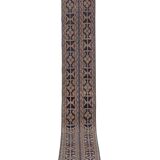 Vintage Turkish Oushak Handwoven Rug 58x667 cm