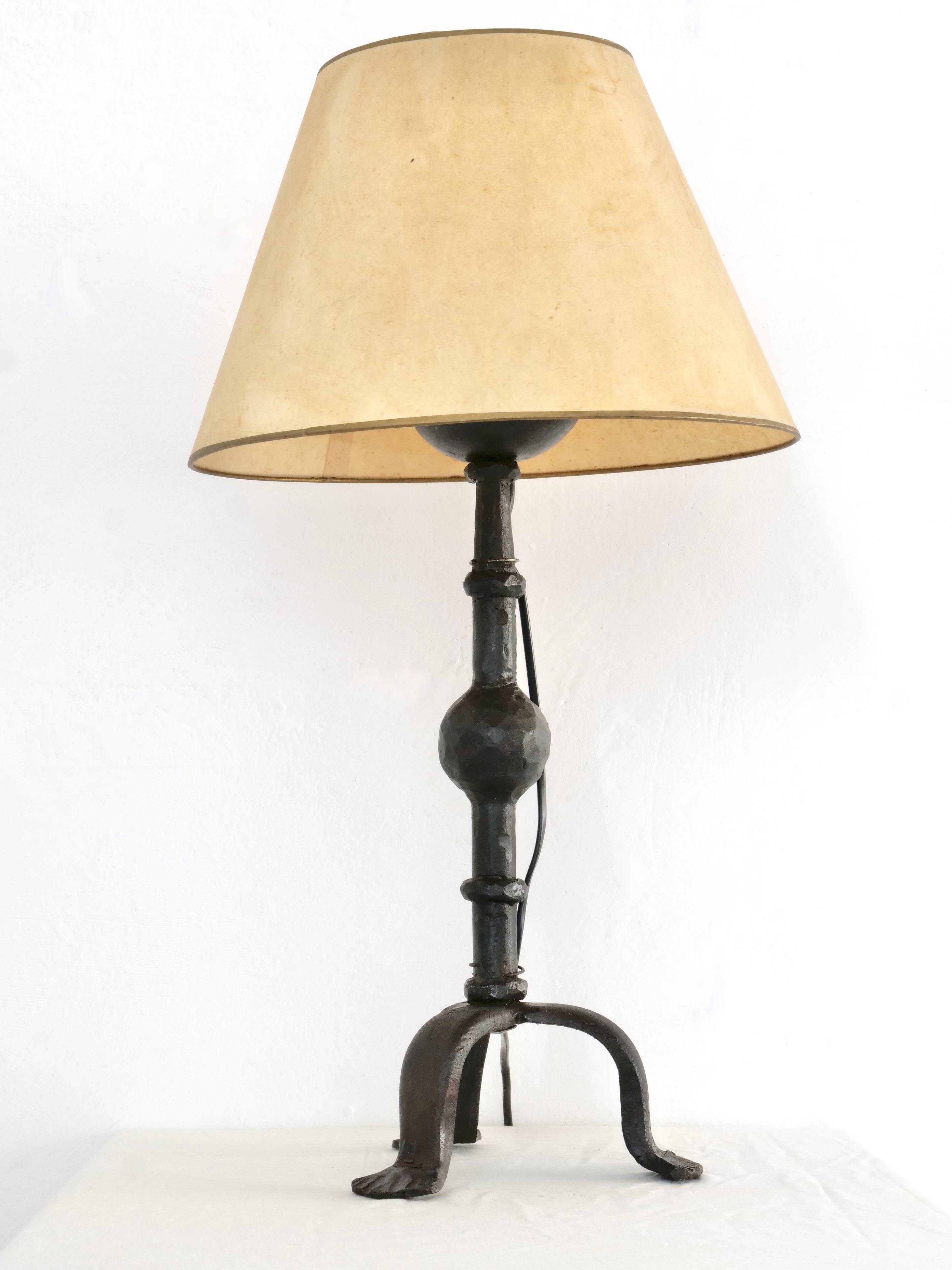 Wrought iron lamp deco Provençal castle
