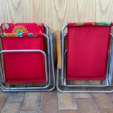 Pair of camping chairs