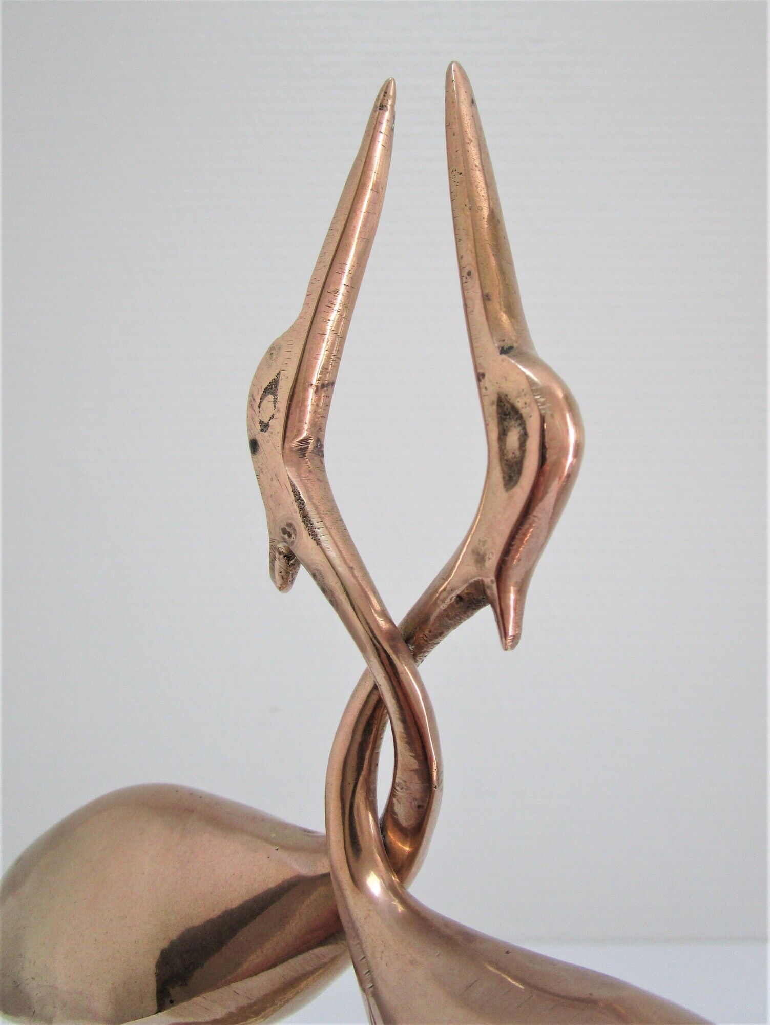 Couple of birds of birds brass brass vintage 80s