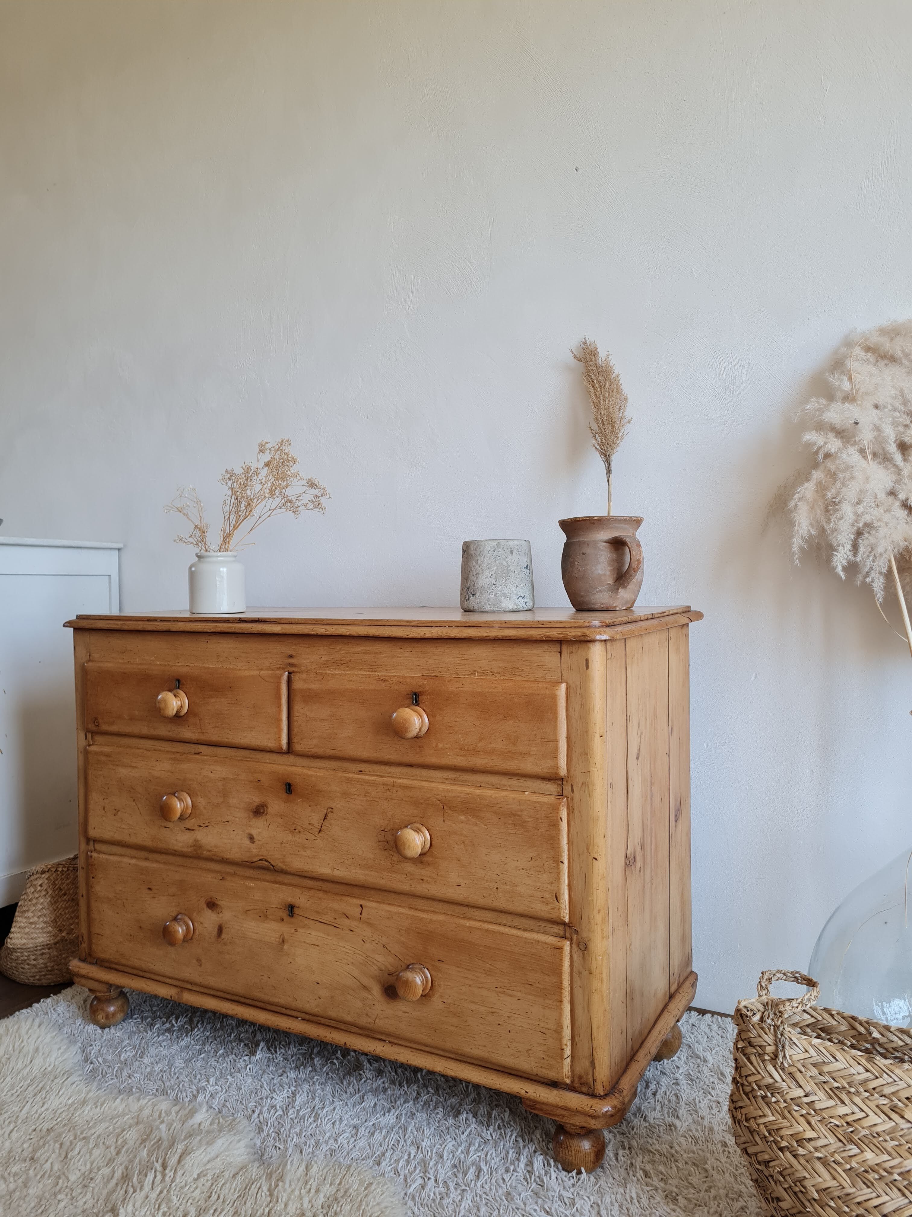 Old English style dresser