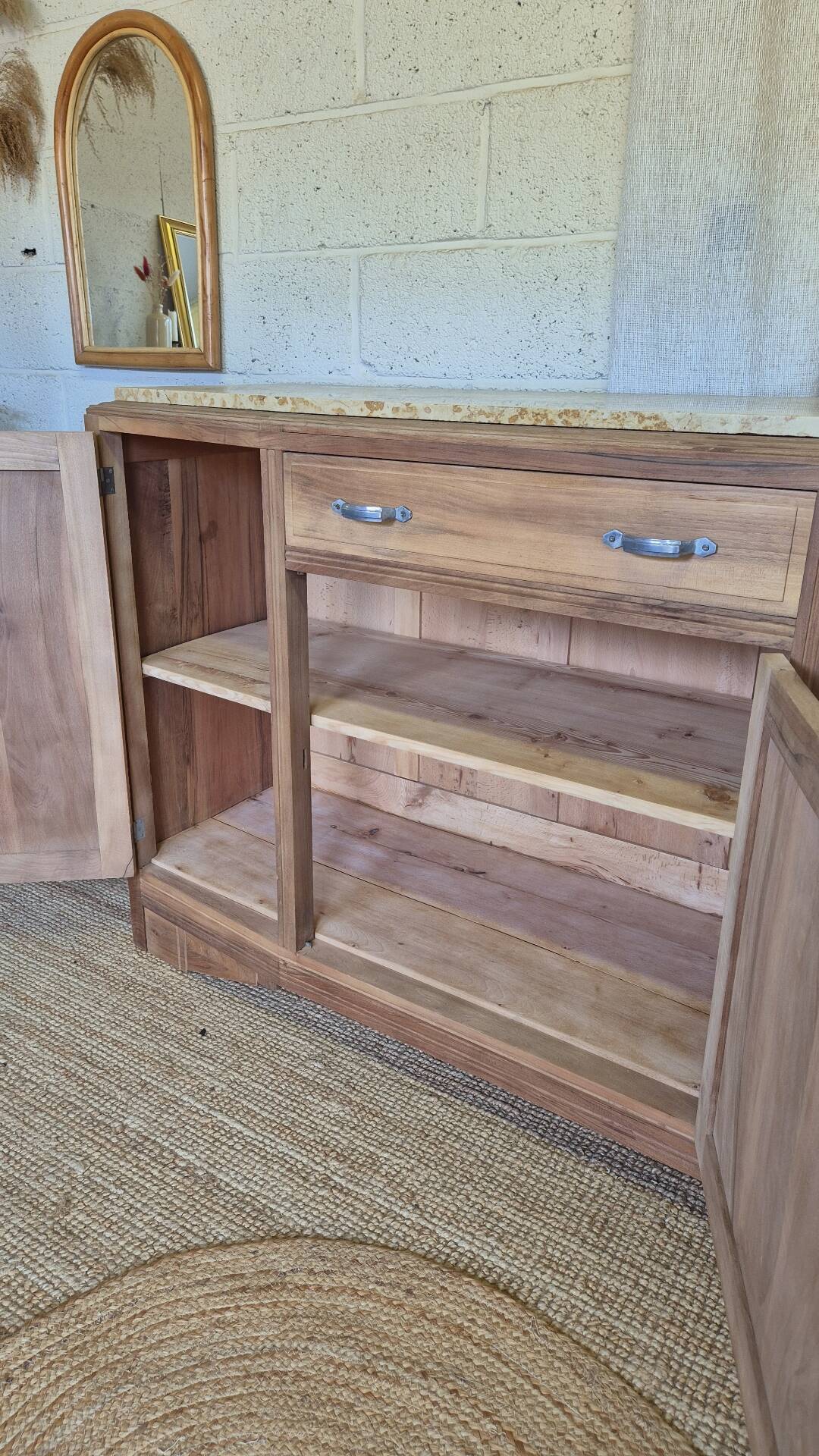 Buffet art déco noyer