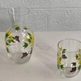 Hand painted drink set