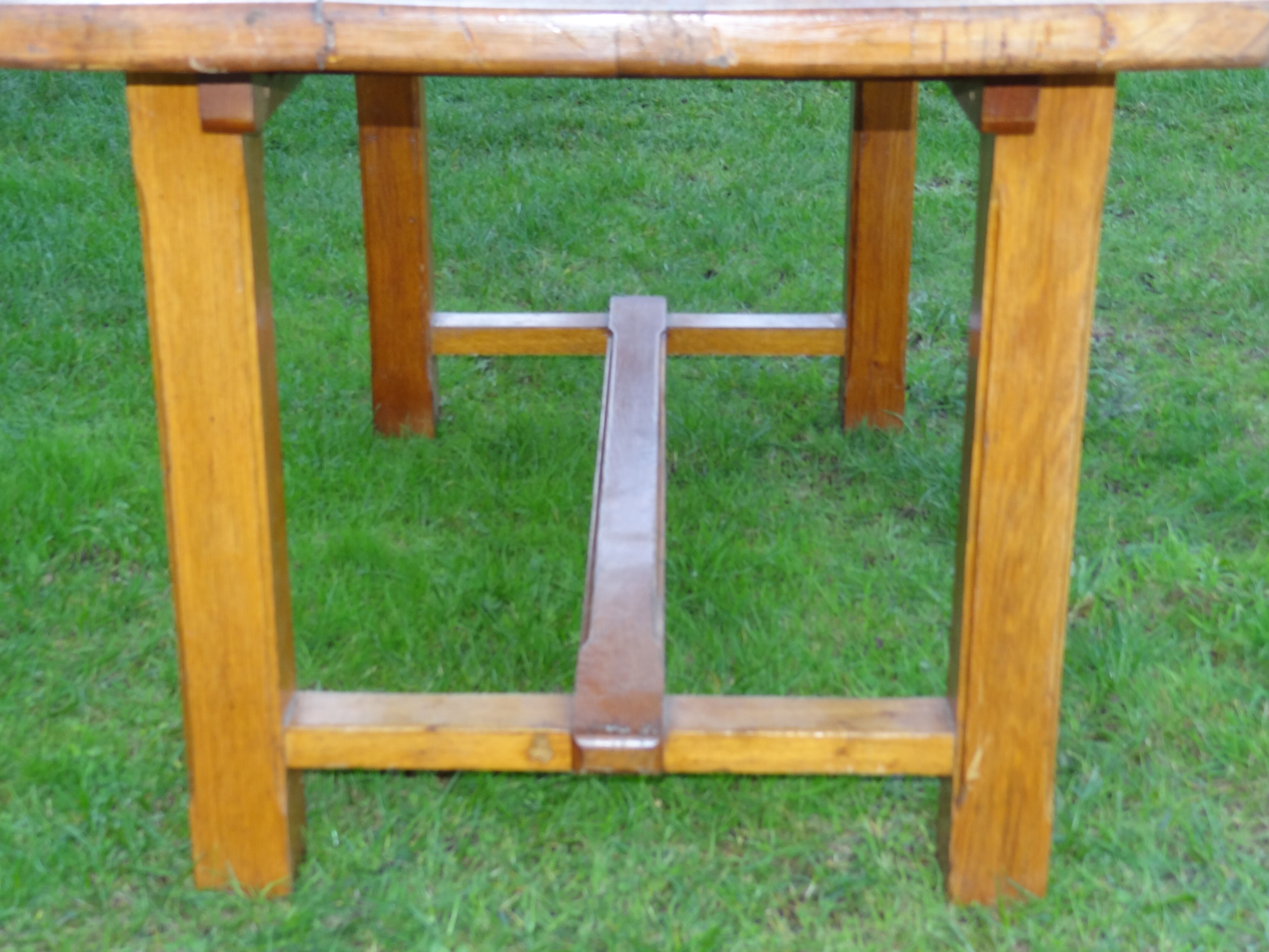 1950 oak farm table