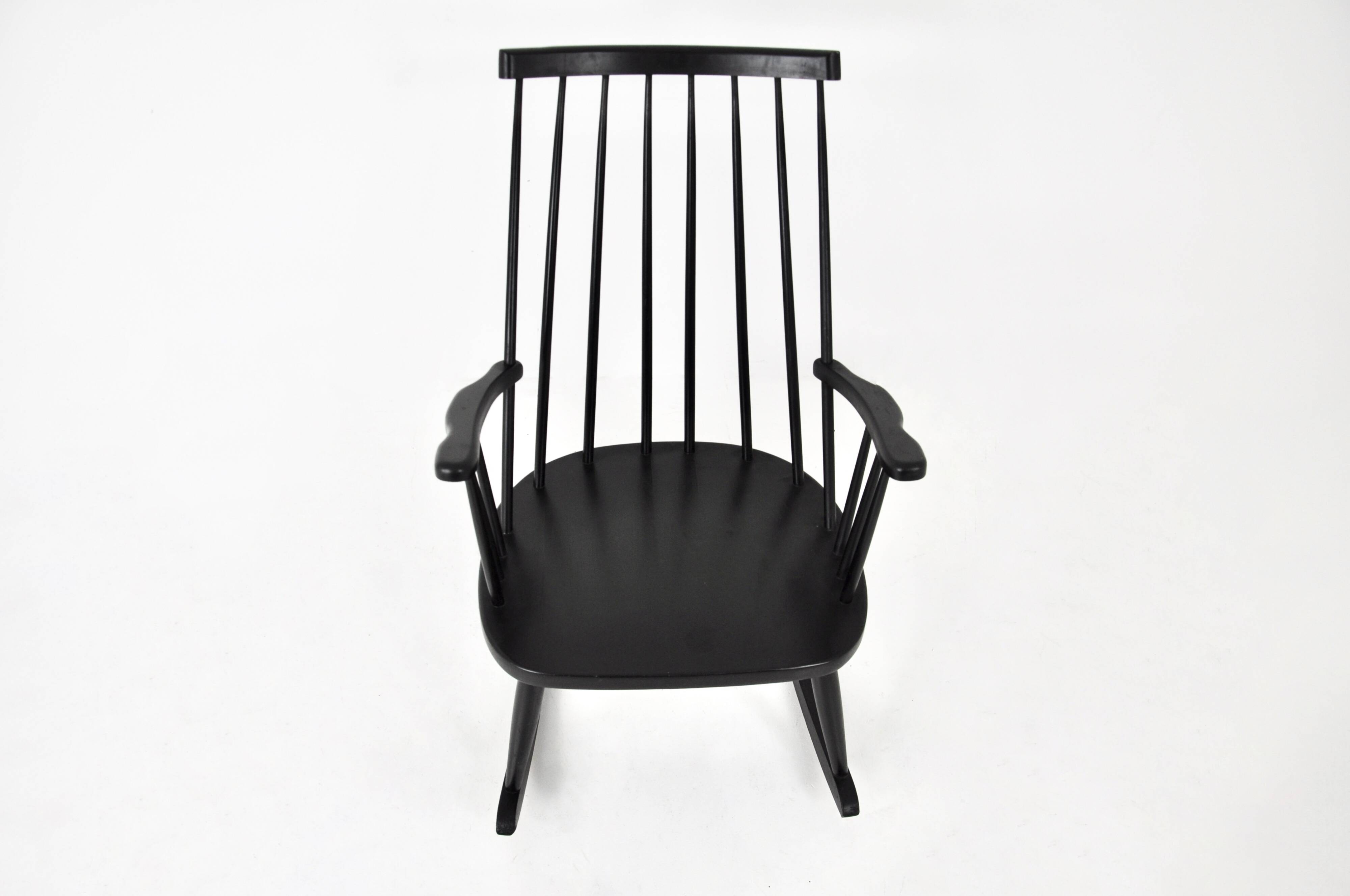 Rocking chair by Lena Larsson for Nesto, 1960s