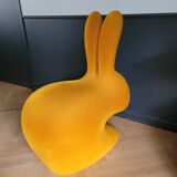Rabbit chair by Stefano Giovannoni - Large velvet model